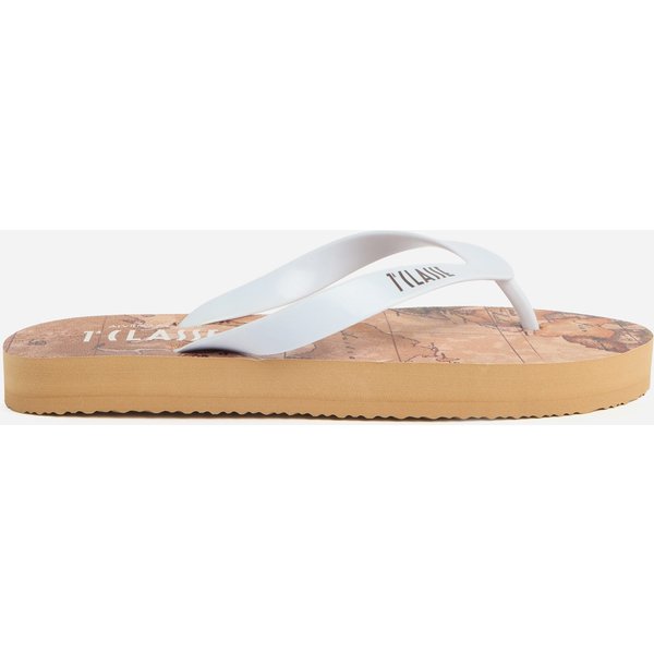 Infradito Mare Con Sottopiede Geo Classic Bianche-image