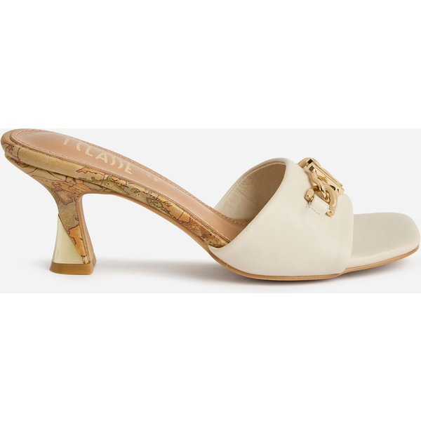 Mules In Eco Nappa Con Gioiello 1C Bianche-image