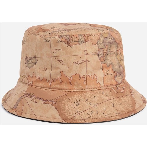 Cloche Reversibile In Nylon Geo Classic E Lana Vergine Cioccolato-image