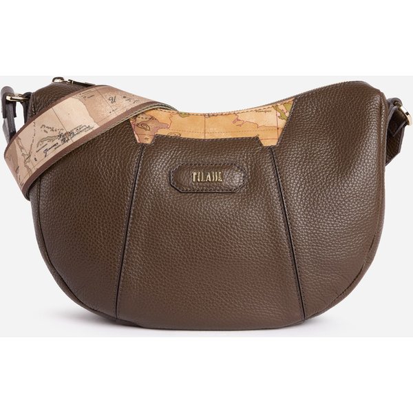 Sierra Leather Tracolla A Mezzaluna Sequoia-image