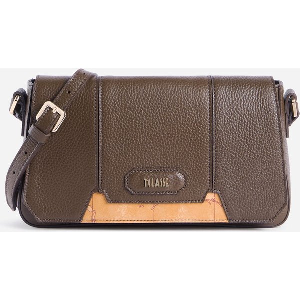 Sierra Leather Tracolla Con Patta Sequoia-image