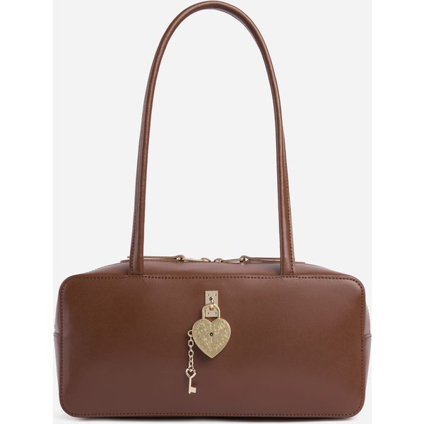 Love Charm Bag Borsa Sottospalla In Pelle Castagna-image