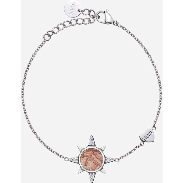 Compass Street Bracciale Con Pendente Geo Classic Argento-image