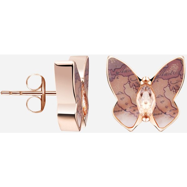 Papillons Orecchini A Bottone Geo Classic Oro Rosa-image