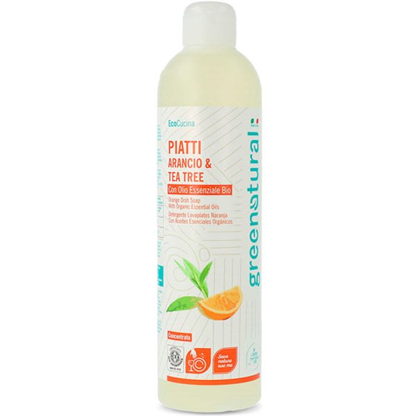 Detersivo Piatti E Stoviglie Arancio & Tea Tree 500 Ml-image