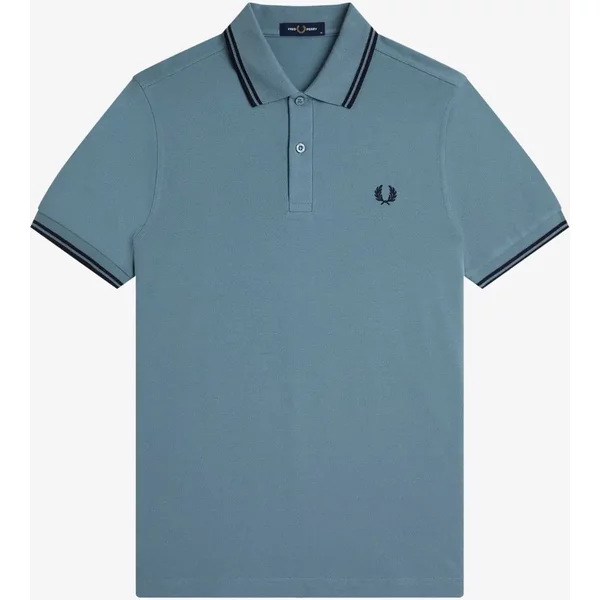 Fred Perry - Twin Tipped Polo Shirt M3600 - Stockport Blue
