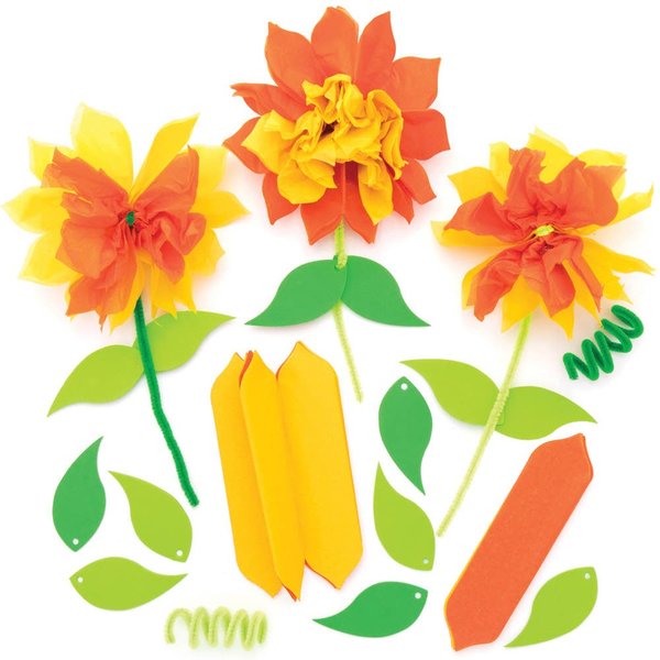Daffodil Tissue Paper Kits (Pack of 6) Paper & Card