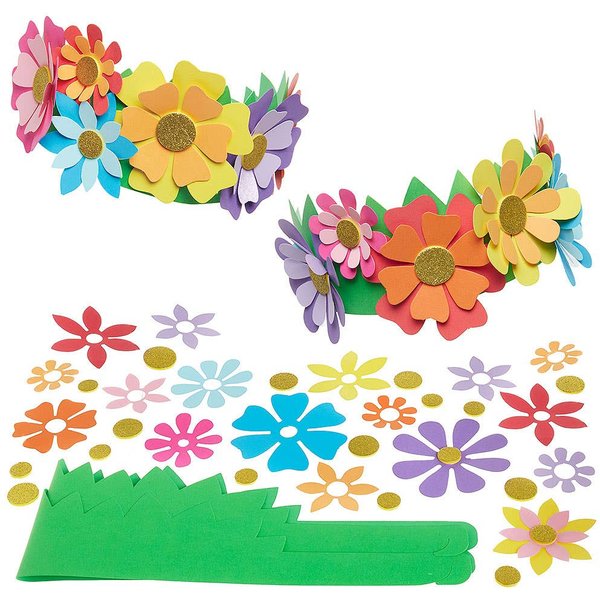 3D Flower Crown Kits (Pack of 4)