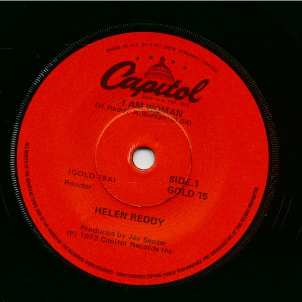 Reddy, Helen - I Am Woman - Angie Baby (7inch, 45rpm, SC)