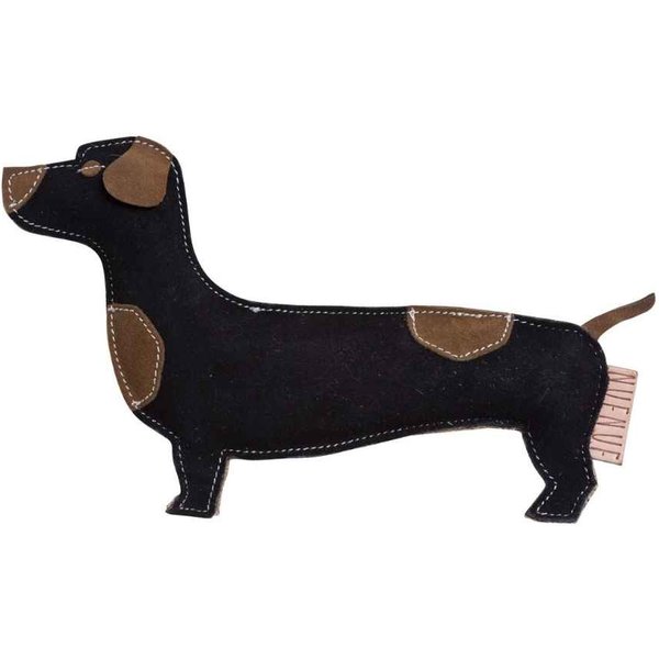 Hundespielzeug Leder, Dackel