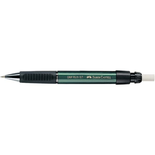 FABER-CASTELL Druckbleistift GRIP PLUS 1307, grün
