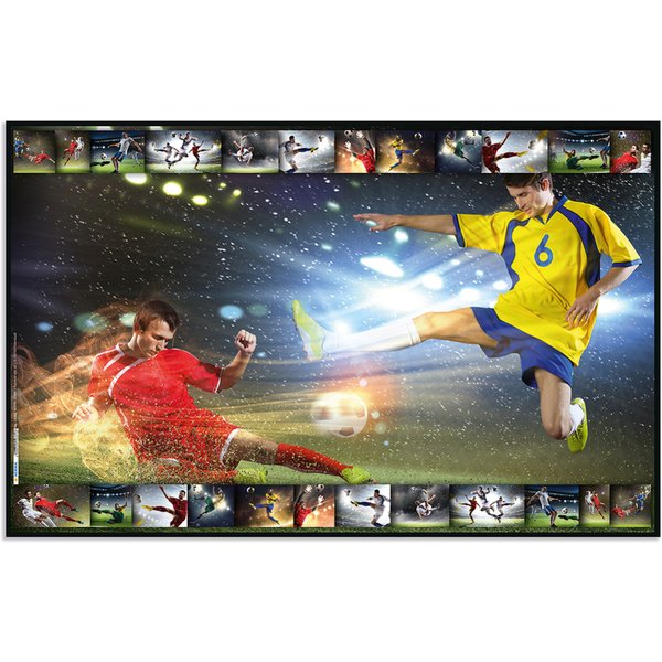 HERMA Schreibunterlage , Fußball, , (B)550 x (H)350 mm