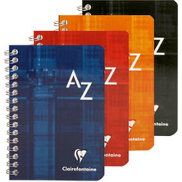 Clairefontaine Registerbuch, 95 x 140 mm, kariert