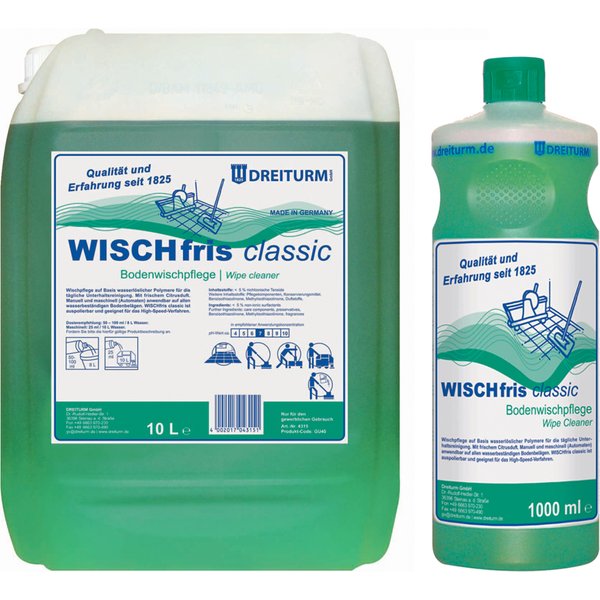DREITURM Bodenwischpflege WISCHFRIS classic, 10 Liter