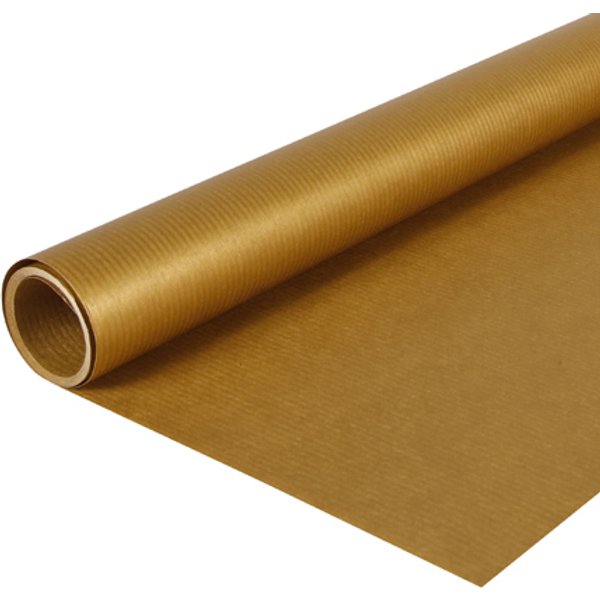 Clairefontaine Packpapier , Color, , 700 mm x 10 m, gold