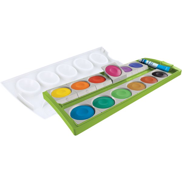 Pelikan Deckfarbkasten K24, blau, 24 Farben