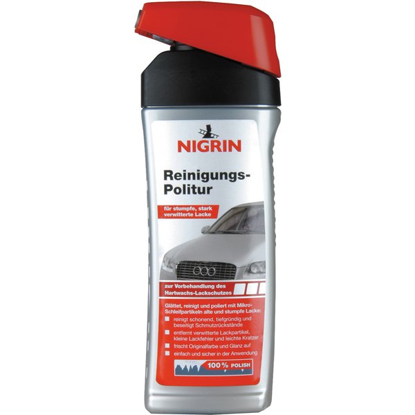 NIGRIN Reinigungs-Politur, für stumpfe Lacke, 300 ml