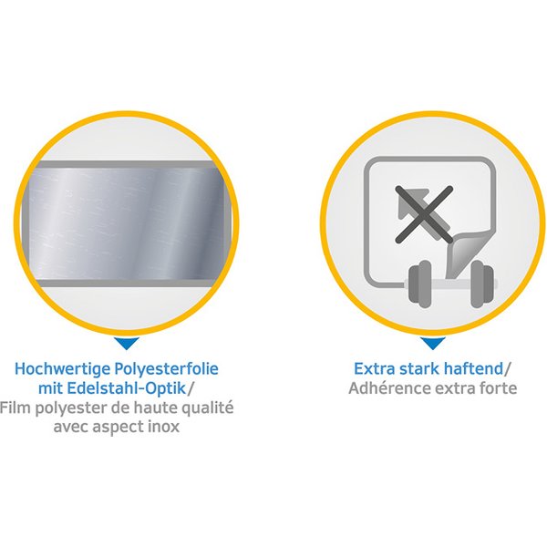 Herma Typenschild-Etiketten Special, 63,5 X 29,6 Mm, Silber-image