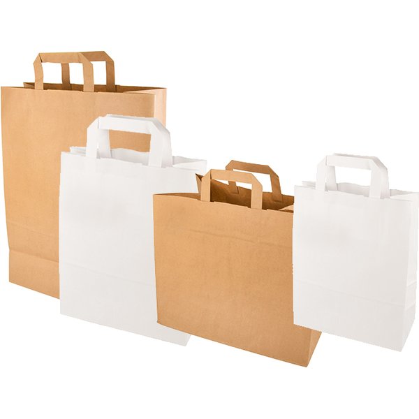 PAPSTAR Papier-Tragetasche, 320 x 170 x 440 mm, braun