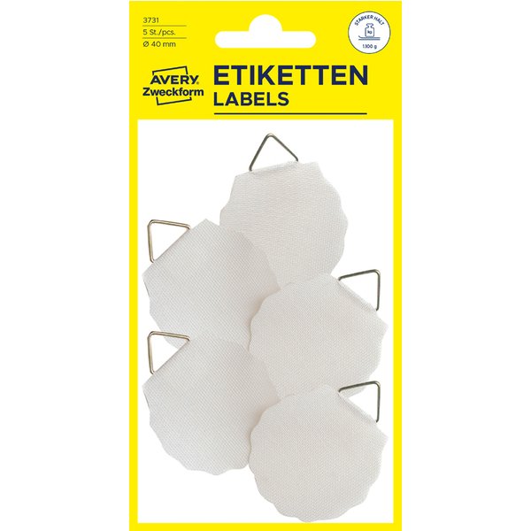 Avery Zweckform BildaufhäNger, Durchmesser: 30 Mm, Weiß-image
