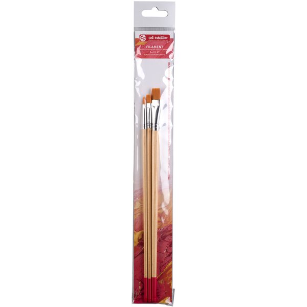 Royal Talens Haarpinsel-Set, 3-Teilig, Flachpinsel-image