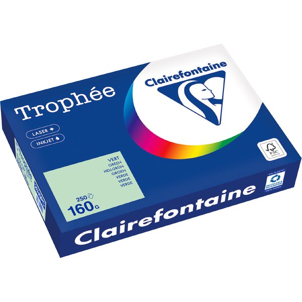 Clairefontaine Multifunktionspapier Trophée, A4, kanarien-