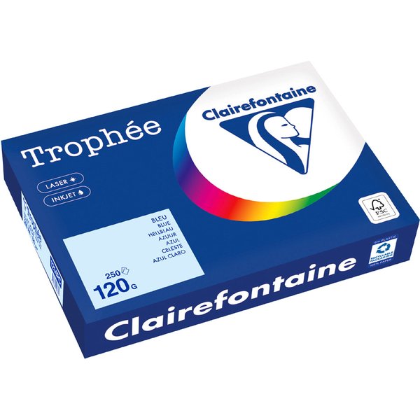 Clairefontaine Multifunktionspapier Trophée, A4, hellgelb