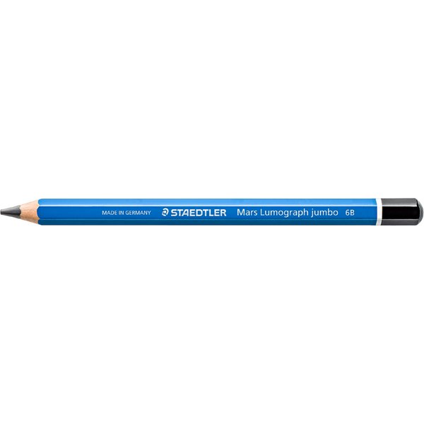 Staedtler Bleistift Mars Lumograph Jumbo, HäRtegrad: 6B-image