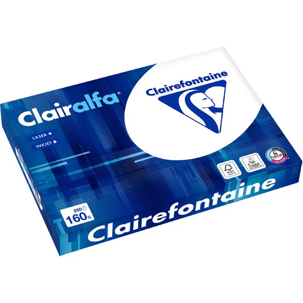 Clairefontaine Multifunktionspapier, DIN A3, extra weiß