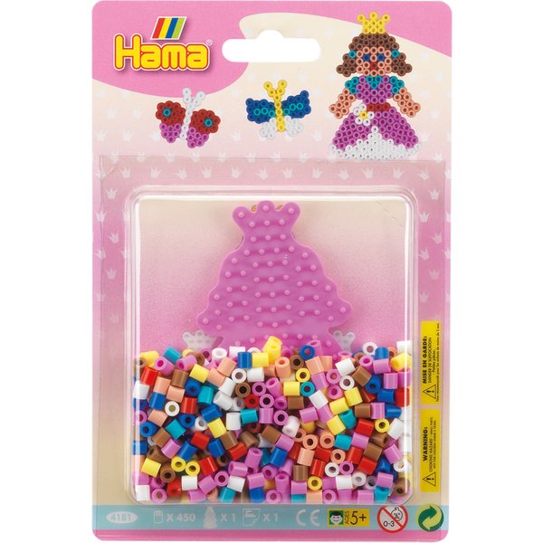 hama bügelperlen Midi , Prinzessin/Schmetterling, , Im Blister-image