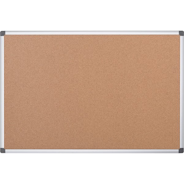 Bi-Office Korktafel , Maya, , 600 x 450 mm, Aluminiumrahmen
