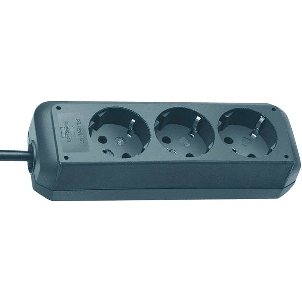 Brennenstuhl Steckdosenleiste , Eco-Line, , 3-Fach, Weiß-image