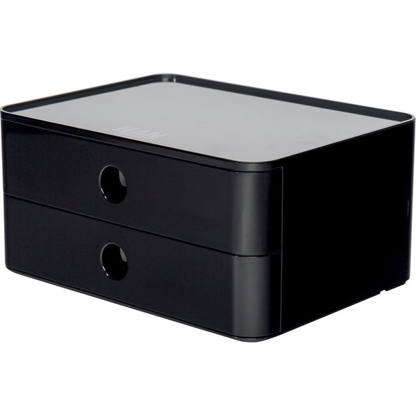 HAN Schubladenbox SMART-BOX ALLISON, 2 Schübe, jet black