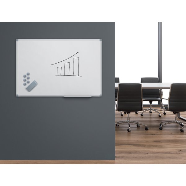 MAUL Weißwandtafel MAULstandard Emaille, (B)900 x (H)600 mm