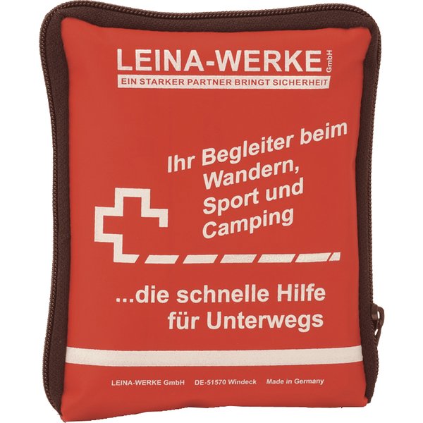 LEINA Erste-Hilfe Reise-Set, 21-teilig, rot
