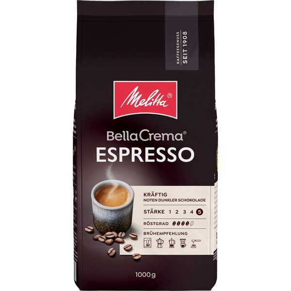 melitta Kaffee , Bellacrema Espresso, , Ganze Bohne-image