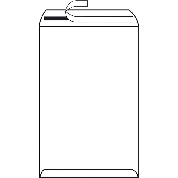 Herlitz Versandtasche, DIN C5, Ohne Fenster, Weiß-image