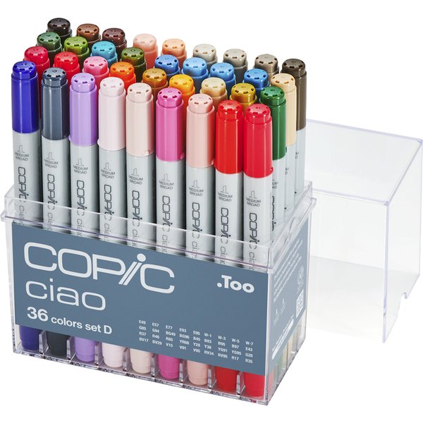 Copic Marker Ciao, 36Er Set D-image