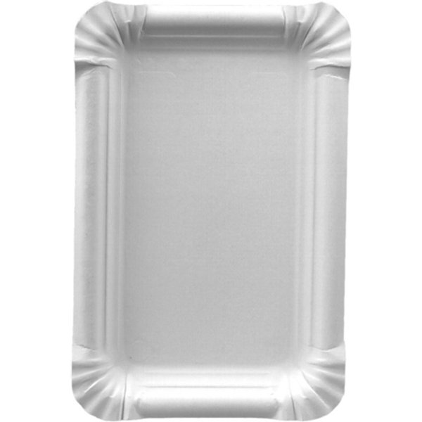 PAPSTAR Papp-Teller , pure, eckig, 180 x 260 mm, weiß, 250er