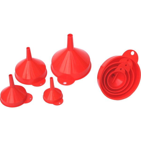 IWH Trichter-Set, 4-Teilig, Orange-image
