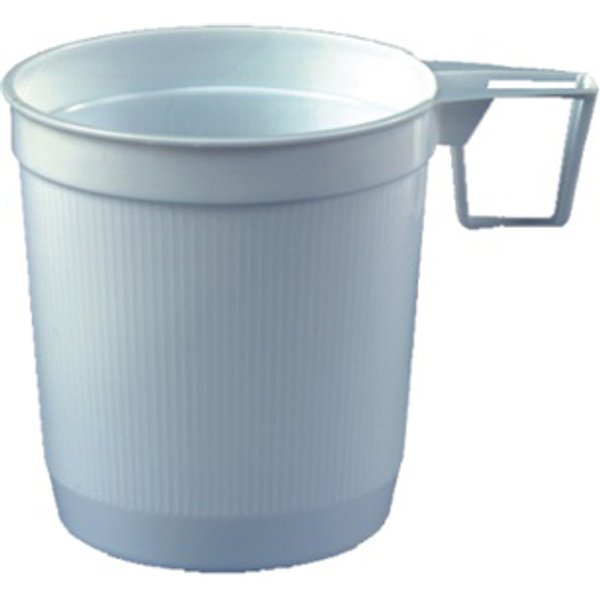 STARPAK Kunststoff-Kaffeetassen, 0,25 l, weiß, 40er