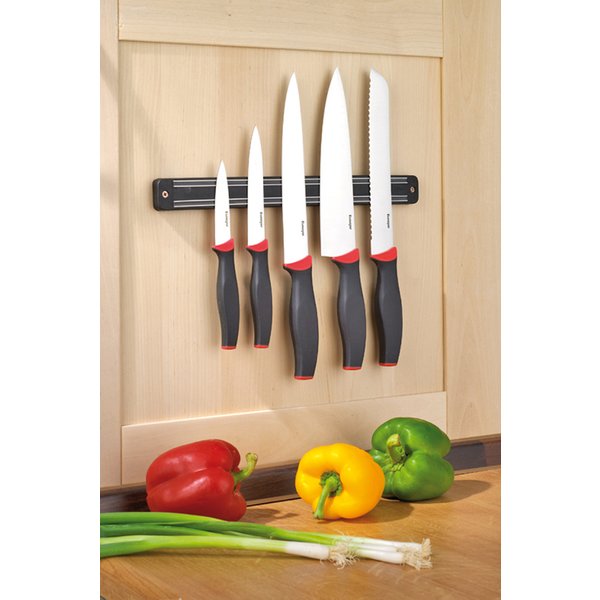 Esmeyer Messerset, 5-teilig, mit magnetischer Hängeleiste
