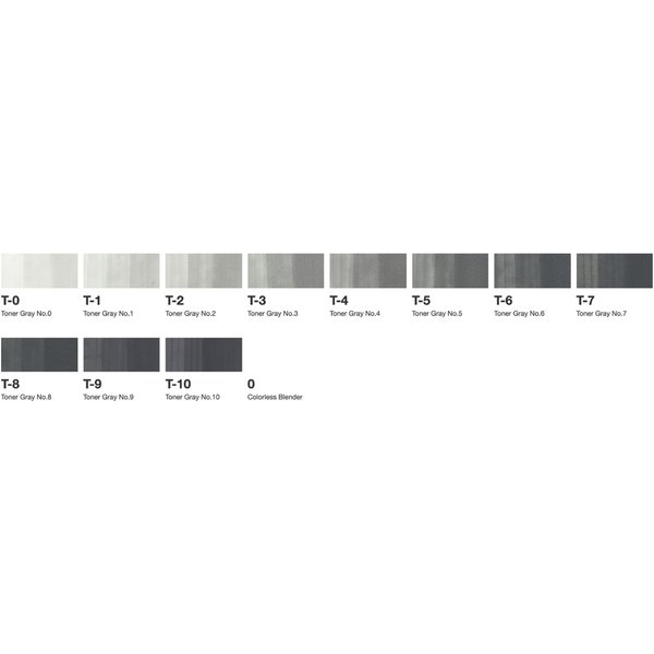 Copic Marker Classic, 12Er Grau Set , Tg, , Toner GrautöNe-image