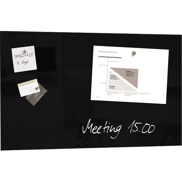 Sigel Glas-Magnettafel , Artverum, , (B)780 X (H)480 Mm-image