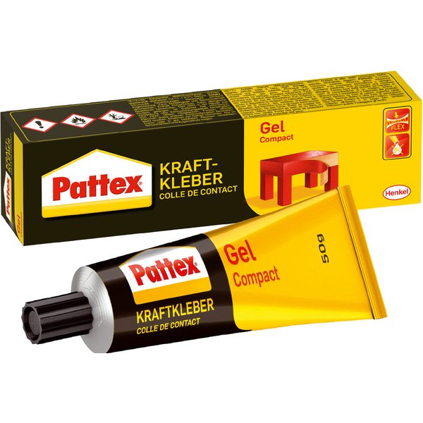 Pattex Compact Gel Kraftkleber, lösemittelhaltig, 125 g Tube