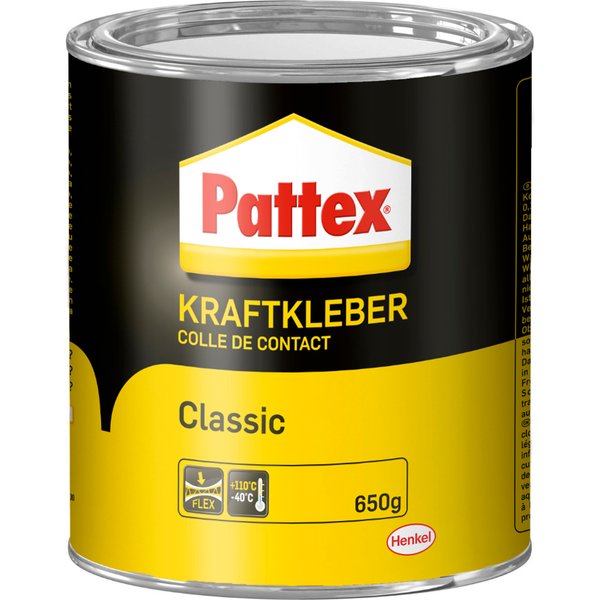 Pattex Kraftkleber Classic, lösemittelhaltig, 650 g Dose
