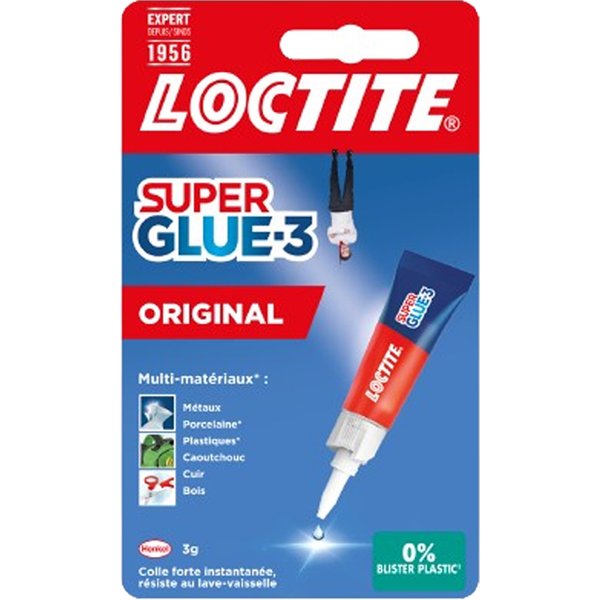 Loctite Sekundenkleber Super Glue 3, 3 G Tube-image
