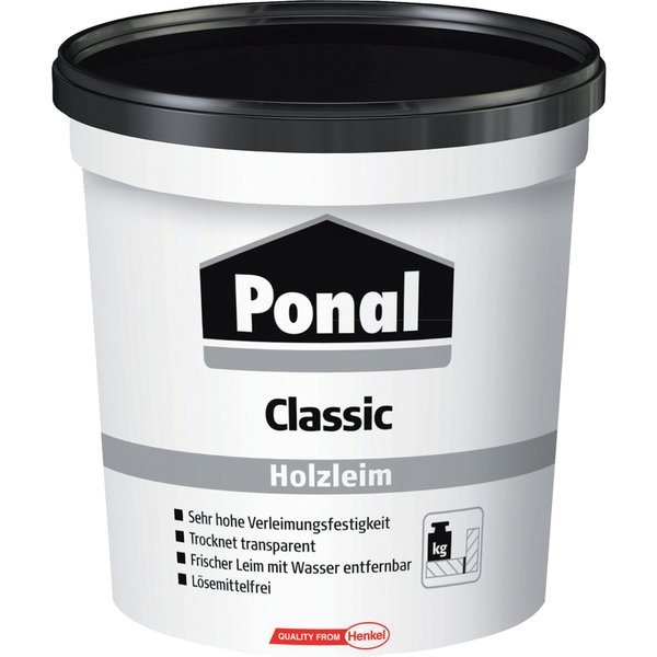 Ponal Holzleim Classic, lösemittelfrei, 120 g Flasche