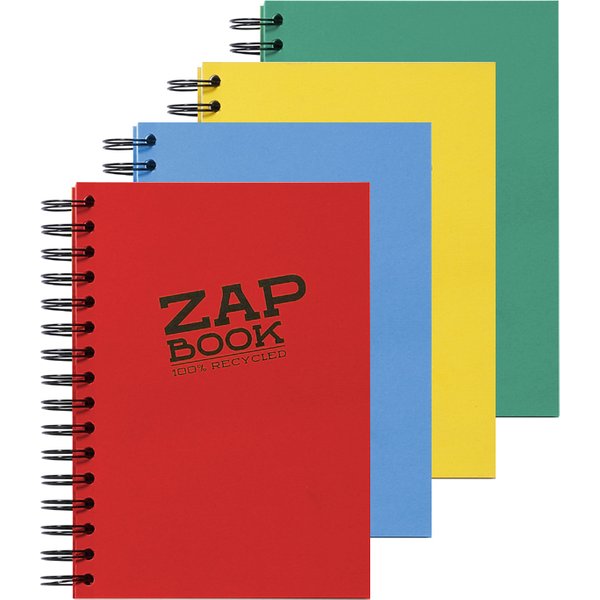 Clairefontaine Skizzenblock ZAP BOOK, DIN A6, 80 g/qm