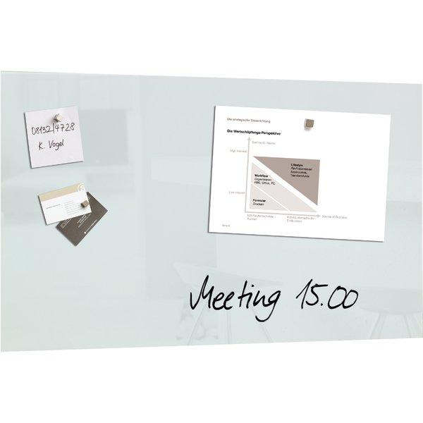 Sigel Glas-Magnettafel , Artverum, , (B)780 X (H)480 Mm-image